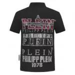 chaude polo tshirt philipp plein homme pas cher col rond de coton hommesy plein